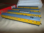Rivarossi Ho 6964 Union Pacific Set Passenger Cars + Box. Fixed Price $90.00.