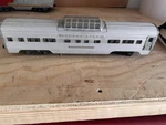Lionel Lines No. 2532 Silver Range" Aluminum Vista Dome Car. Fixed Price $30.00.