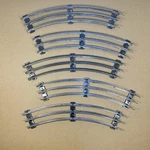 Lot Of 5, Lionel O27 Gauge Curve Track With Black Ties, Model Train C-5 C-6. Fixed Price $9.99.