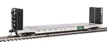 Soo Line Gsc Bulkhead Flat Car Green Colormark -n Scale "2 Pack "- Rtr New. Fixed Price $65.95.