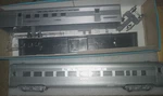 Ho TWO(2) Athearn 1311 & 1801 Santa Fe Coach #3150 Assembled Rpo #3402 (kit).. Fixed Price $18.50.