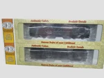 Con-cor Ho Scale Santa Fe 60' Hw Coach Passenger Car Set Of 2 Nos Sealed. Fixed Price $120.00.