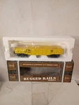 Train Rail King Gondola Car W/ I-beam Load 33-7204 O-27 New Box. Fixed Price $24.95.