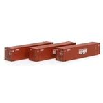 New Athearn 45' Container - Hmm/kobc (3) Scale. Fixed Price $44.99.