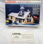 Lionel 6-2709 Rico Station Building Kit Gauge New Box Nos. Fixed Price $34.50.