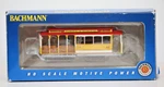 Nib Bachmann Ho Yellow & Red - Cable Car With Grip 60538 New Trolley. Fixed Price $99.99.