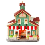 Christmas Snow Village Light Up Led Farmer's Market Xmas Display Decor New. Fixed Price $64.99.