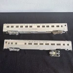2 Incomplete Ho Con-cor Passenger Train Car Kits. Fixed Price $19.89.