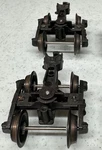 K-line Die Cast Metal Sprung Freight Car Trucks! O Scale Gauge 3-RAIL. Fixed Price $19.95.