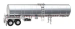 Walthers Ho Scale Food Grade Tank Trailer Painted, Unlettered 949-12356. Fixed Price $32.58.