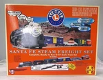 Lionel 6-31916 Santa Fe Steam Freight Train Set 0-27 Scale Original Box. Fixed Price $325.00.
