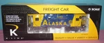 Line K613-1012 Alaska Scale Extended Vision Smoking Caboose #1085. Fixed Price $143.00.