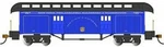 Bachmann 15305 Ho Scale Old Time Wood Baggage With Round-e. Fixed Price $44.99.