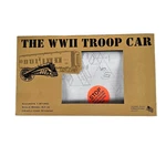 Cannonball Car Shop Wwii Troop Sleeper Scale Styrene Kit #197-9702 Usa. Fixed Price $54.00.