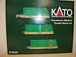 Scale Freight Cars Kato Gunderson-maxi Iv Double Stack 53' Well Ttx Emp. Fixed Price $72.75.