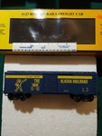 Mth Rail King #30-4158A Alaska Box Car. Fixed Price $39.00.