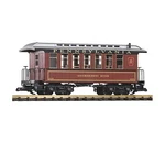 Piko #38629 Pennsylvania Railroad Wood Coach 80476 Tuscan Youghiocheny (g-scale). Fixed Price $85.00.