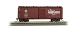 Bachmann Industries 40' Santa Fe Map Box Car Grand Canyon Ho-scale Train. Fixed Price $33.08.