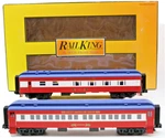 Mth 30-6941 Railking O/O-27 Circus Madison Combo/diner (set Of 2) Ex. Fixed Price $211.59.