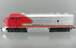 Vintage Ahm Tempo Ho Gauge Sf 5028 Santa Fe Diesel C-liner Locomotive Engine. Fixed Price $13.97.