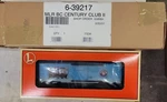 Lionel #6-39217 Century Club Ii Car, Gauge, Train, Nib, Ship Box, (4D). Fixed Price $24.95.