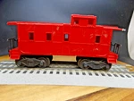 Lionel O/O27 Gauge Unmarked Hobby Model Railroad Red Cupula Caboose. Fixed Price $17.00.
