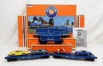 Lionel 6-21953 Ford Train Set GP-7 Diesel +flats W/ Diff Mustangs "1965". Fixed Price $495.00.