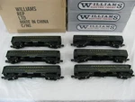Williams O/O-27 Scale Green 6-CAR Pennsylvania Madison Passenger Set #M226 Ex. Fixed Price $299.99.