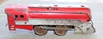 Hafner Prewar Gauge Windup 1010 Red Steam Locomotive Type Runs B2. Fixed Price $23.00.