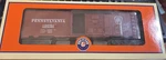 Lionel 19751 Pennsylvania Waffle-sided Boxcar Train,. Fixed Price $23.99.