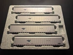 Kato N-scale Amtrak Autorack 4-CAR Set #1 (106-5501) *new- Opended*. Fixed Price $100.00.