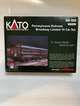 Kato 106-068 Scale Pennsylvania Broadway Limited 10-CAR Passenger Set Ln/box. Fixed Price $485.00.