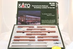 N-scale Kato Broadway Limited 10-CAR Passenger Set 106-068. Fixed Price $545.00.