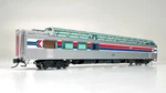 Rapido 575012 Sp 3/4 Dome Lounge Smooth Sides, Amtrak #9372. Fixed Price $76.99.