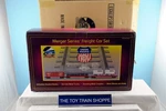 Mth Premier 90037 Union Pacific Merger Series 3-CAR Freight Set # 3-NIB/SHIPPER.. Fixed Price $109.96.