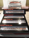 New Haven Mcginiss Rapido EP-5 , Dcc + Sound & 4 Pasenger Cars Express. Fixed Price $875.00.