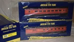 American Flyer 6-47918 Southern Pacific Streamliner Passenger Car 2 Combo Obser. Fixed Price $84.99.