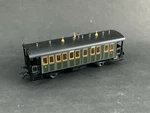 Ho Trix 23019 Bavarian K.bay.sts.b. Axel Passenger Coach. Fixed Price $45.00.