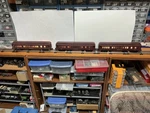 Lionel O-gauge: Passenger, 2625 2628 Irvington Madison Manhattan Lighted. Fixed Price $240.00.