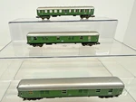 Vintage Trix Scale Db German Passenger Set 3 Very Nice Condition. Fixed Price $46.99.