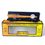 Mth Rail King #30-7445 Box Car- Baltimore & Ohio Time Saver Svc #467109 O-27. Fixed Price $73.78.