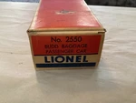 Scarce Lionel Postwar 2550 Budd Baggage Passenger Dummy Box Only. Fixed Price $75.00.