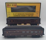 Mth 30-6251 Pennsylvania Madison Combo/diner (set Of 2) Nib. Fixed Price $96.99.