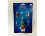 ATLAS3002299 *brand New* 6-PIECE Christmas Figure Set- Scale Painted.. Fixed Price $33.95.