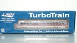 Rapido Turbotrain Penn Central Add-on Car 72 Ho Scale. Fixed Price $89.99.
