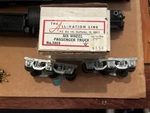The All-nation Line NO.3809 Scale Six Wheel Passenger Truck Model Train. Fixed Price $29.99.