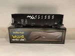 Weaver 3-RAIL Maryland Midland 4 Bay High Side Coal Hopper Car! Scale Freight. Fixed Price $59.99.
