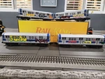 Mth Rail King Gauge 30-2391-1 R-17 4-CAR Subway Set Graffiti W/proto Sound 2.0. Fixed Price $784.99.