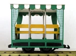 Lgb 93041 Observation Car Green Rail Vintage Rare Scale. Fixed Price $79.95.