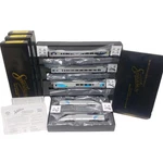 Ho Scale Acela Express Train Set Bachmann Amtrak 3 Cars & 2 Dual Locomotives Lot. Fixed Price $436.52.
